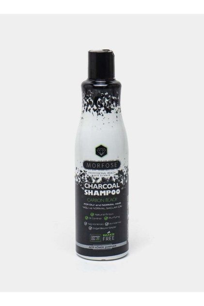 Morfose Charcoal Carbon Black Shampoo for Deep Cleanse - 500ml