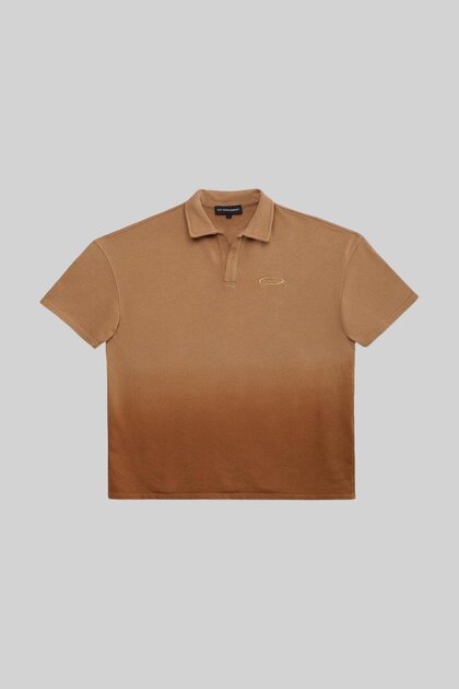 Erkek T-shirt Kahverengi