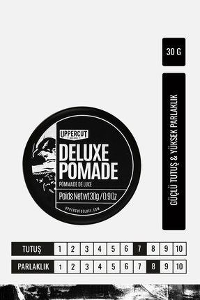Uppercut Deluxe Matte Pomade Wax 30 gr - Orta Tutuş, Mat Pomad