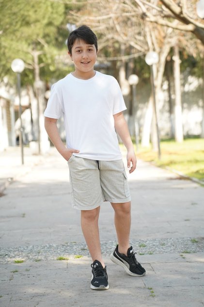 Exclusive for Men's Style: Capri and T-Shirt Match with Pockets