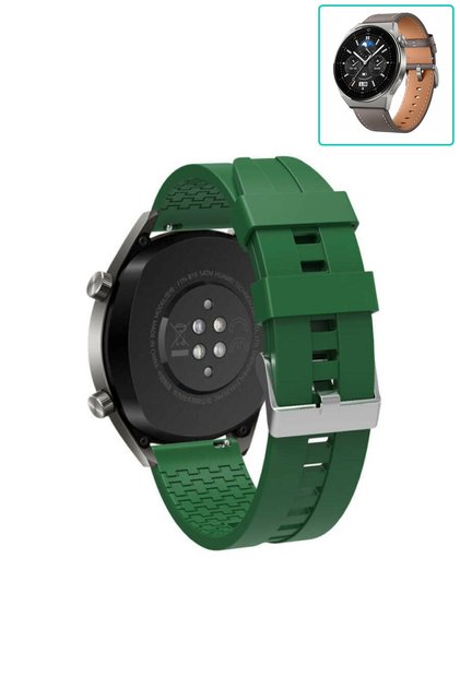 Watch Gt3 / Gt3 Pro / Gt4 / Gt5 / Gt5 Pro / Gt6 / Gt6 Pro 46mm Buckle Strap Silicone