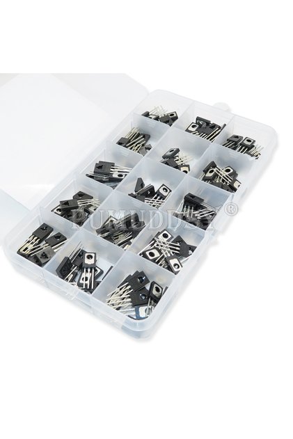 TO-126 Transistor Assortment Kit Pack B772 D882 BD139 BD140 C106 D669 B649 D237 D238 13003 BD136 ...