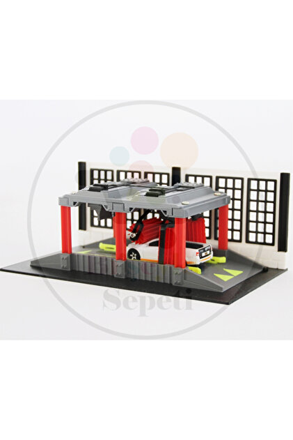 Bi'şeyler Sepeti 1:64 OTO Yıkama Car Wash Diorama Diecast Model