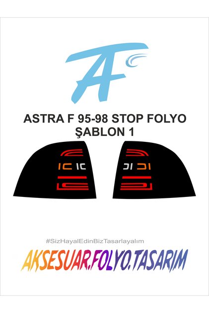 Opel Astra F Stop Foil 1995-1998 Stop Foil