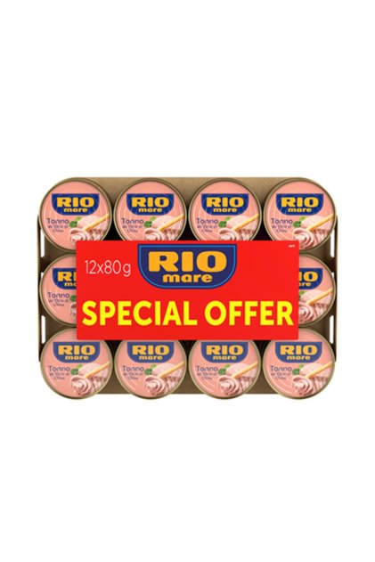 Ton Mare în ulei de măsline, 12 x 80 g – Gust Premium și Calitate Superioară