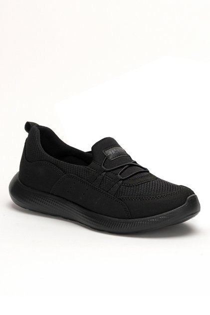 Women's Sports Sneaker Ballet Flexible, Soft, Lightweight, Casual Shoes Black