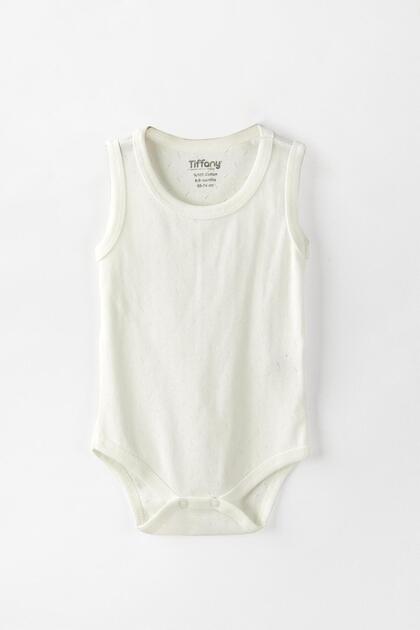 Baby 100% Cotton Breathable Jacquard Baby Undershirt Badi 0 36 Months