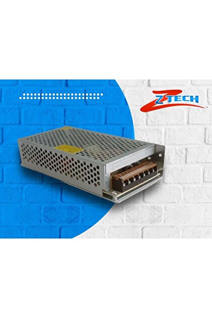Genel Markalar Adaptör Zr-1210 Cctv Power Supply 12v 10a - Metal