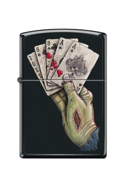 Zippo Çakmak 218 Dead Mans Hand Design 218-080348 - Fiyatı, Yorumları