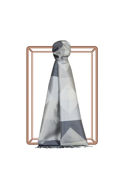 Parsel Patterned Silk Shawl 05079-Model 26