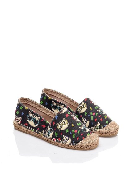 El Yapımı Hasır Taban Espadril