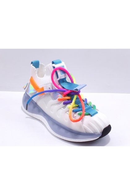 25Y433-1 Colorful Lace-Up Sports Shoes (the Mold Is Smaller Than Size 1)