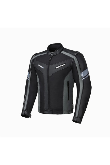 Prosev 186 Leather Knitted Motorcycle Jacket- Trendyol