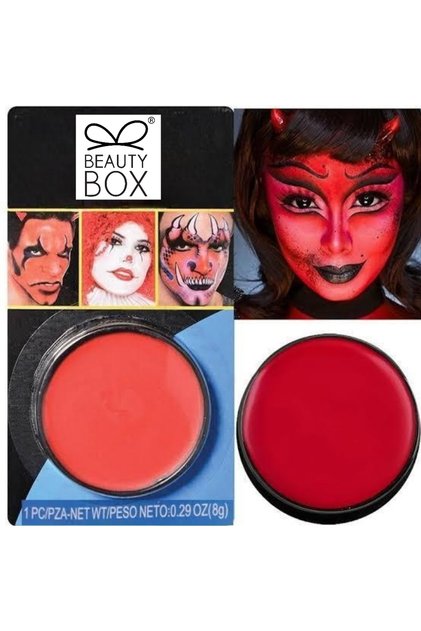 Toksik Olmayan Renkli Diş Boyası Kırmızı Dudaklar Parti Cosplay Cadılar Bayramı