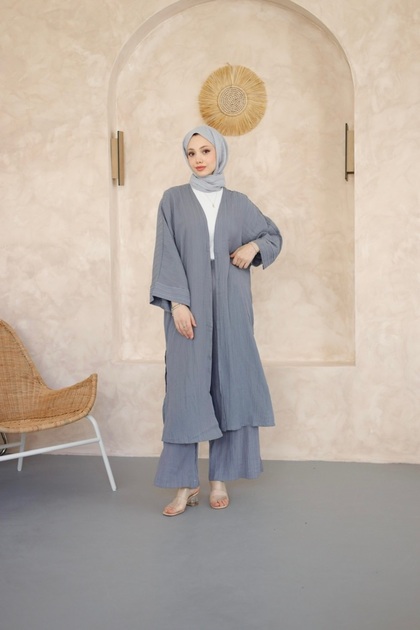 Ahsen Kimono Pantolon Takım