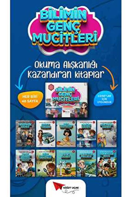 Kağıt Uçak Yayınları KEMAL'İN YURTDIŞI MACERALARI 3.SINIF (10'LU