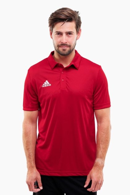Ent22 Polo Erkek Futbol Polo Tişörtü H57489 Kırmızı