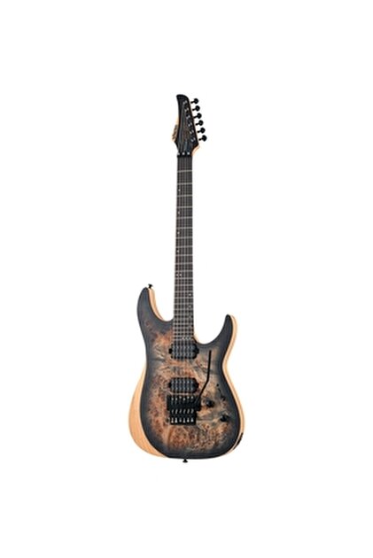 ギター Schecter C-6FR DELUXE Schecter C-6 FR Deluxe Elektro Gitar (Mat Siyah) - Fiyatı, Yorumları