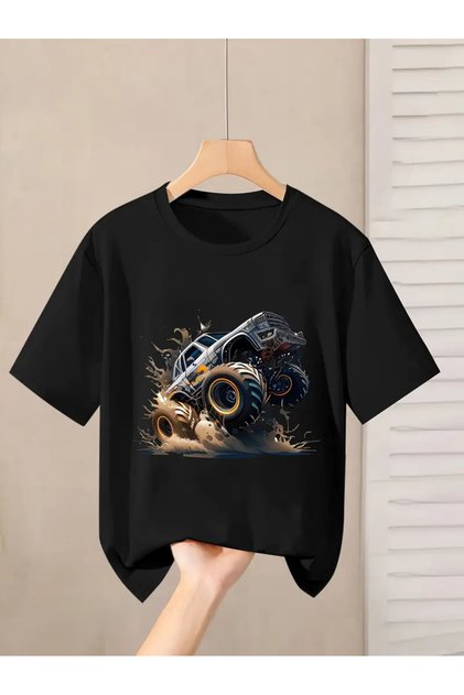 Short Sleeve Printed Children's T-Shirt