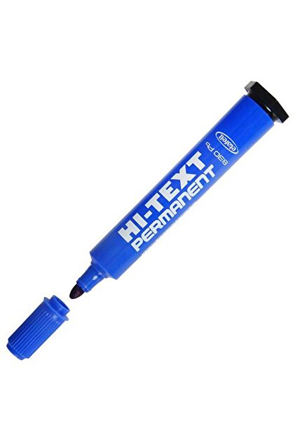 Hi-Text 830PB YUVARLAK UÇ KOLİ KALEMİ MAVİ 12'Lİ PAKET - Fiyatı