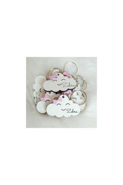Girl Cloud Keychain, Baby .Mevlüt Keychain 25 Pieces