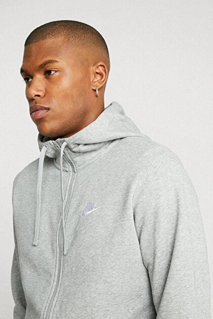 Nike Sportswear Club Full Zip Hoodie Erkek Kapüşonlu Sweatshirt
