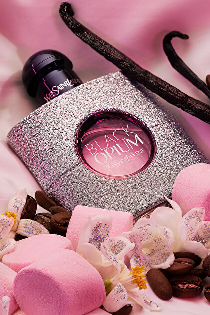香水(女性用) (49)YSL Black Opium Glitter EDP 90ml Yves Saint Laurent Black Opium Glitter EDP 30 ml Kadın Parfüm