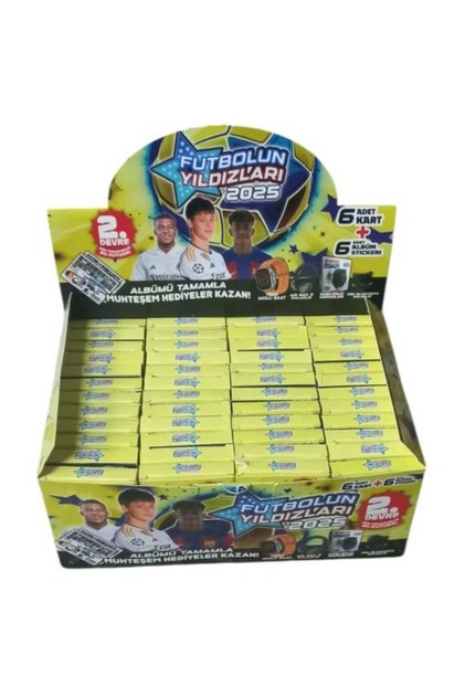 (10 Pack) 2025 Footballer Albumed Game Card