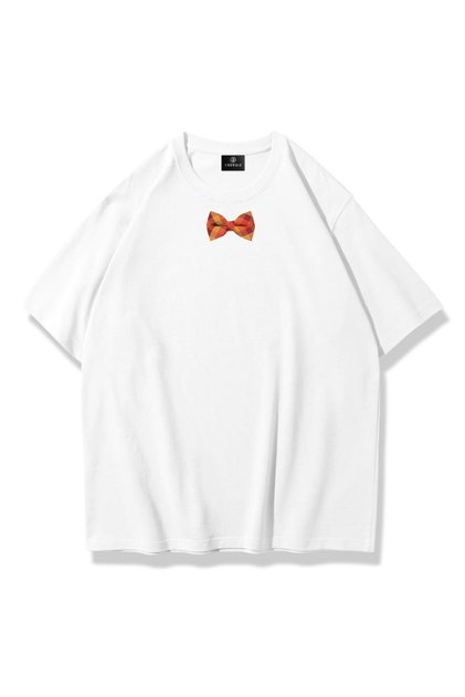 Women's Bow Tie Tshirt White