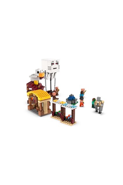 Minecraft Leporello Balloon Village Attack 21273