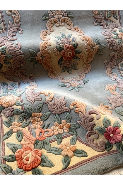 El Dokuma Kabartmalı Çin Halısı Birinci Sınıf Kalite 10 Adet Mevcut Ebat 175x110
