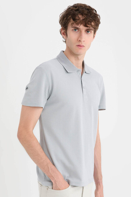Gray Men's T-Shirt M6609Az/Gr130