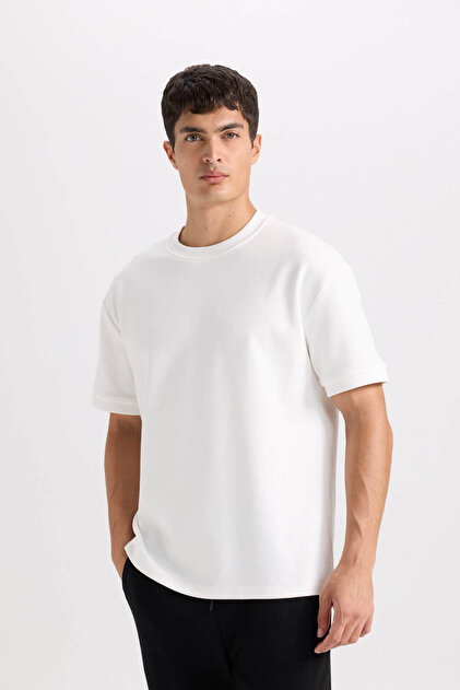 Defacto Kırık Beyaz Erkek T-Shirt B6494AX/WT32 - Fiyatı, Yorumları