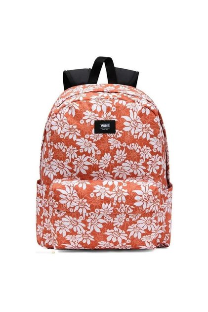 Old Skool 22L Sırt Çantası Çiçekli Turuncu