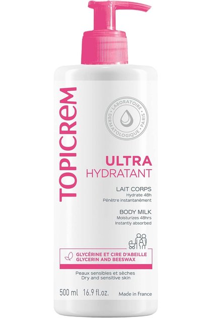 Topicrem Laboratories Nigy - Soins Quotidiens Ultra-Hydratant Corps - 500 مل / 16.9 أونصة سائلة
