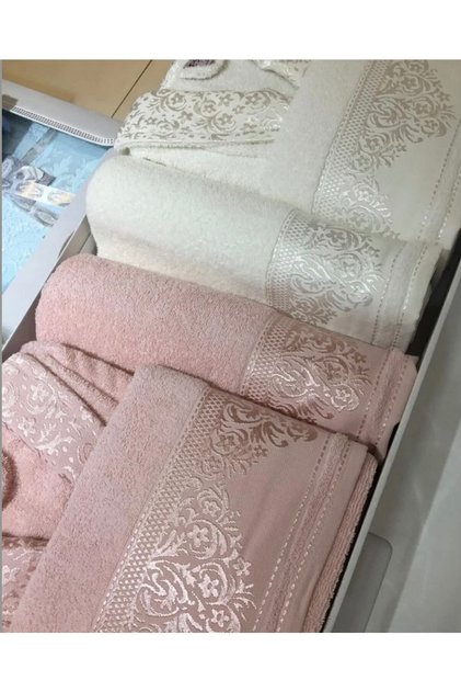 Unisex Pamuk Aile Bornoz Seti