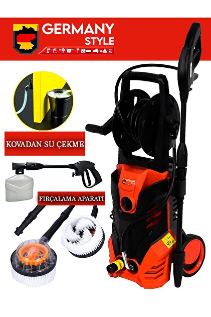 やさし Germany Style 180 Bar Elektrikli Yüksek Basınçlı Bahçe Araç. Oto