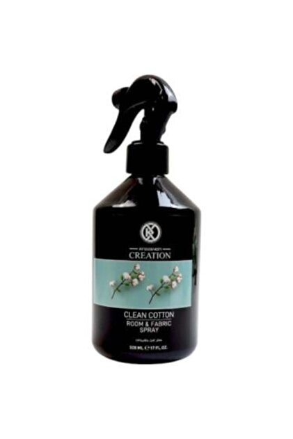 Home and Upholstery Freshener Clean Cotton Scent by Creation Creations, 500ml