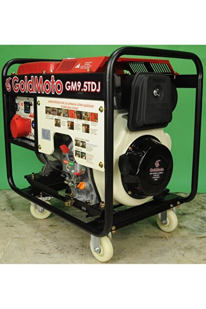 gold moto GoldMoto GM9.5TDJ Dizel Marşlı Jeneratör 9.5 KW Trifaze