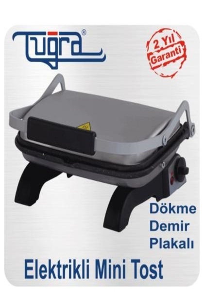 TUĞRA ELEKTİRİKLİ MİNİ TOST (PASLANMAZ)