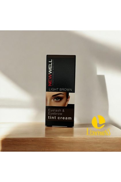 New Well Makeover Brown Kaş Kirpik Boyası AçıkKahverengi 15 Ml