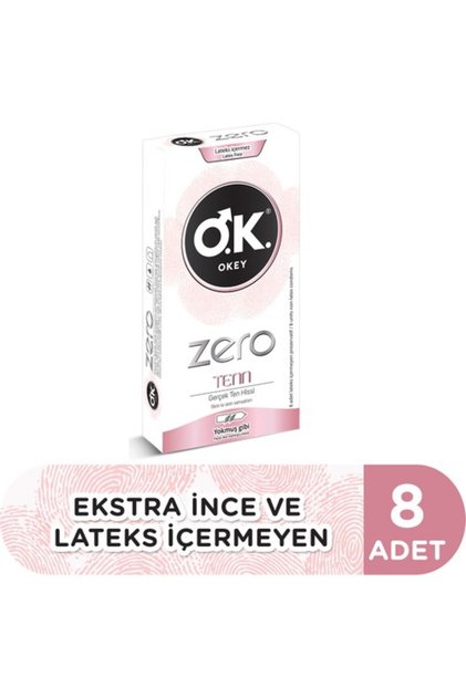 Prezervatıf Zero Tenn 8 Lı
