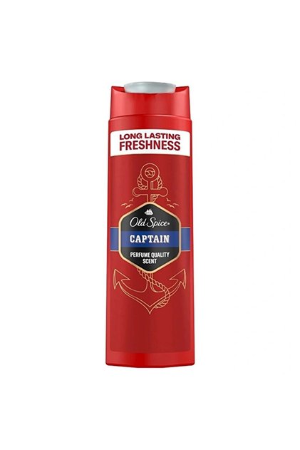 Captain Duş Jeli ve Şampuan 400 ml