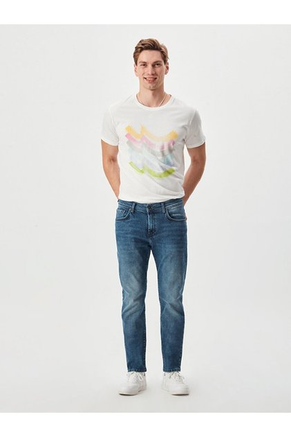 Sawyer Y Mid Rise Slim Trousers