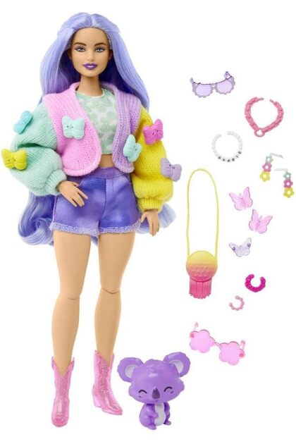 Civciv Oyuncak Barbie Extra Bebek ve Aksesuarları HKP95