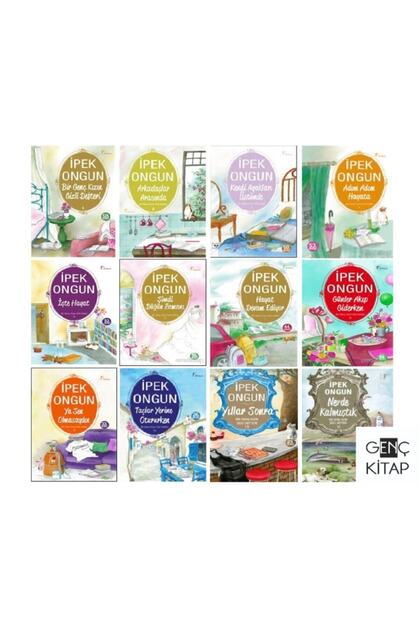 Bir Genç Kızın Gizli Defteri 12 Book Set Ipek Ongun