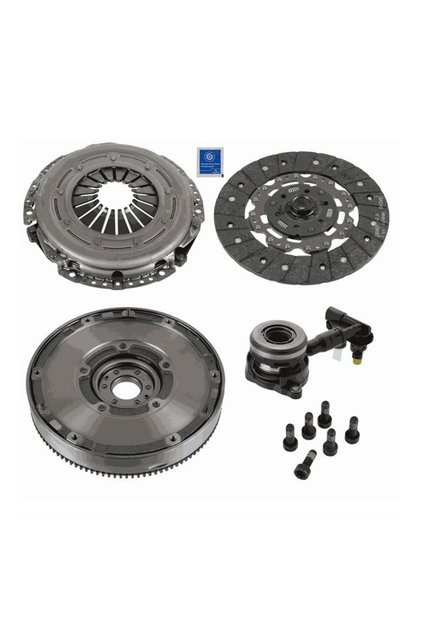 DEBRIYAJ SETI (BASKI BALATA-VOLAN-BILYA) 4 LU KIT OYNAR GOBEK VOLANLI REPSET DMF FOCUS III 11=>14 1