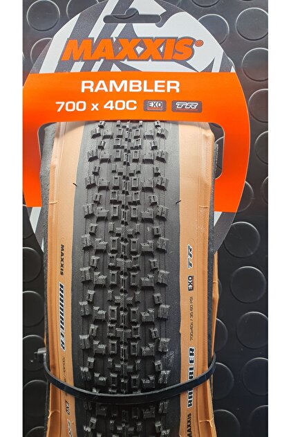 MAXXIS rambler tire 700 x 40C マキシス グラベル Maxxis Maxxi̇s Rambler 700 40 Amber Yanak Gravel Diş Lasti̇k