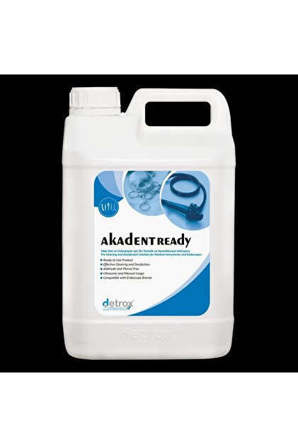 Detrox AKADENT READY Tıbbi Alet ve Endoskoplar İçin Ön Temizlik ve