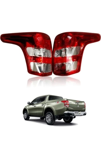 Mitsubishi L200 Uyumlu Arka Stop Lambası Sağ + Sol Takım Duylu 2015-2018